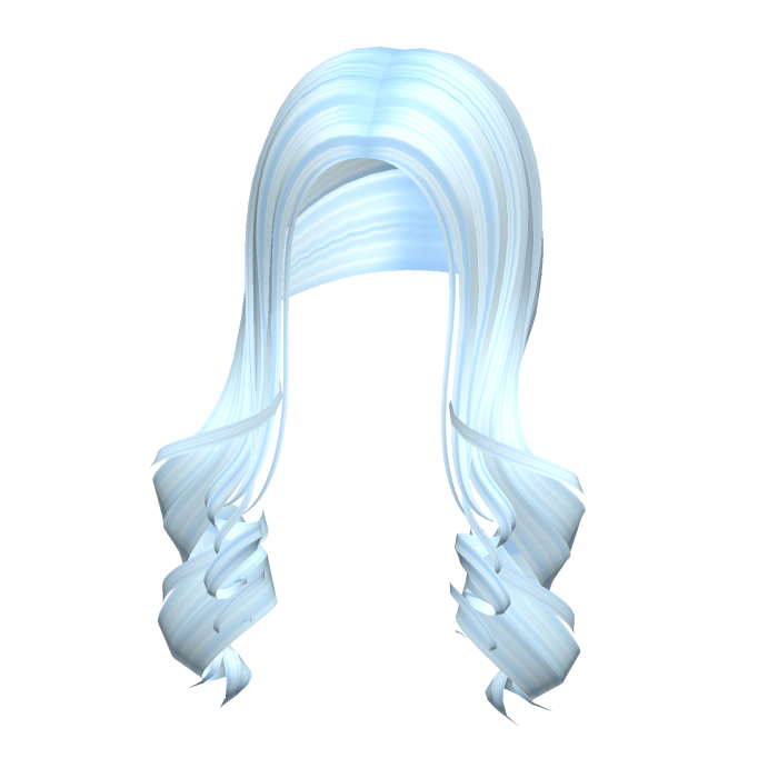 -',ৎ Cotton Curls in Soft Blue