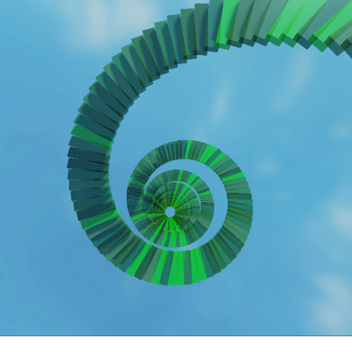 Obby but its green