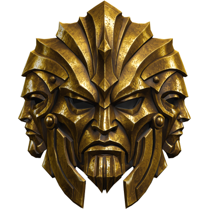 Gold Temple Mask