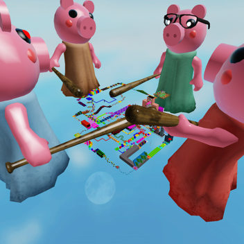 Escape Piggy Family Obby!
