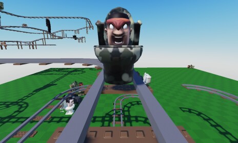 Cart Ride Into Skibidi Toilet 🚽