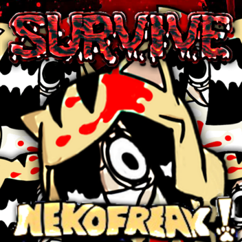 Survive FNF NekoFreak Mod clones in Area 51!!