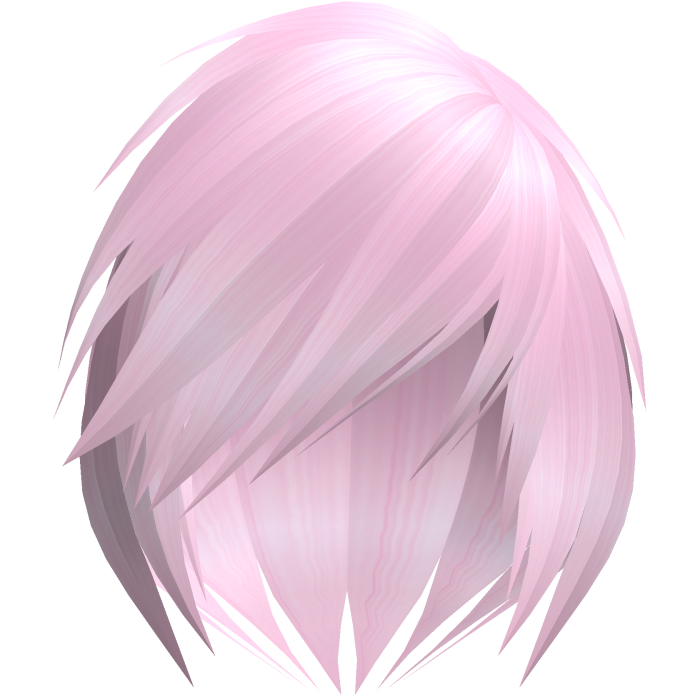 emo scene vkei pink short moe hair