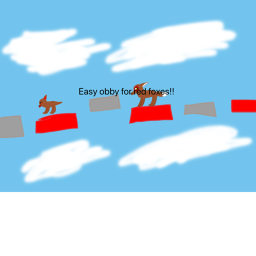 the obby for red foxes!