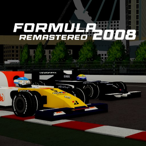 Formula 2008 Remastered official Roblox game thumbnail