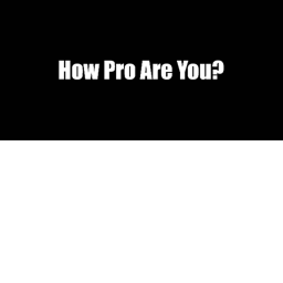 Are You Pro?