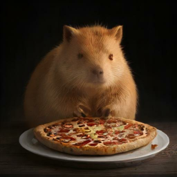 pizza capy