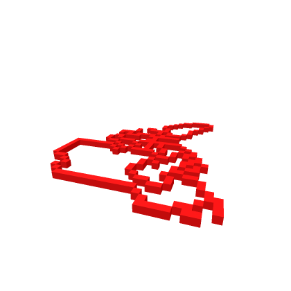 Pixelated map of Canada