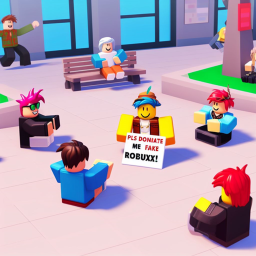 💸Pls donate me fake robux!💸
