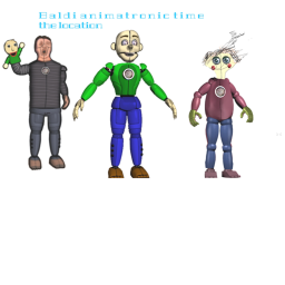 Baldis animatronic time location