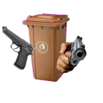 your average garbage bin