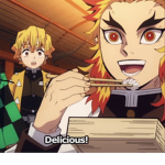 Eating red-goku