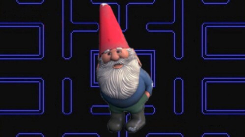 Find A Gnome In The Pacman Maze
