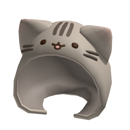 ♡ kawaii pusheen kitty cat hood