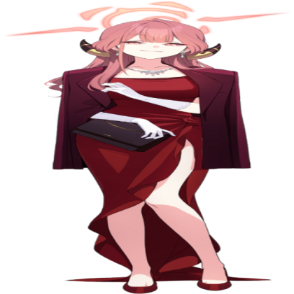 Aru Rikuhachima [dress] (Blue Archive) Roblox decal