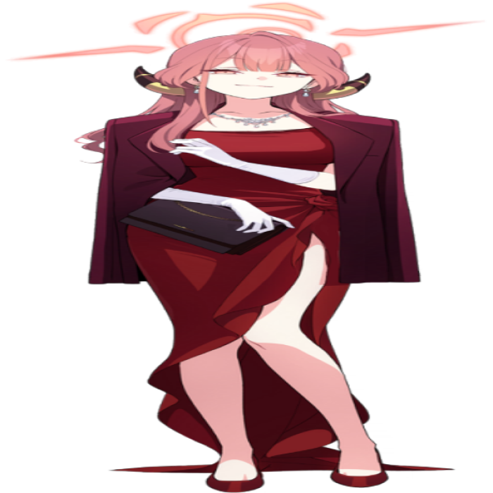 Aru Rikuhachima [dress] (Blue Archive) Roblox decal