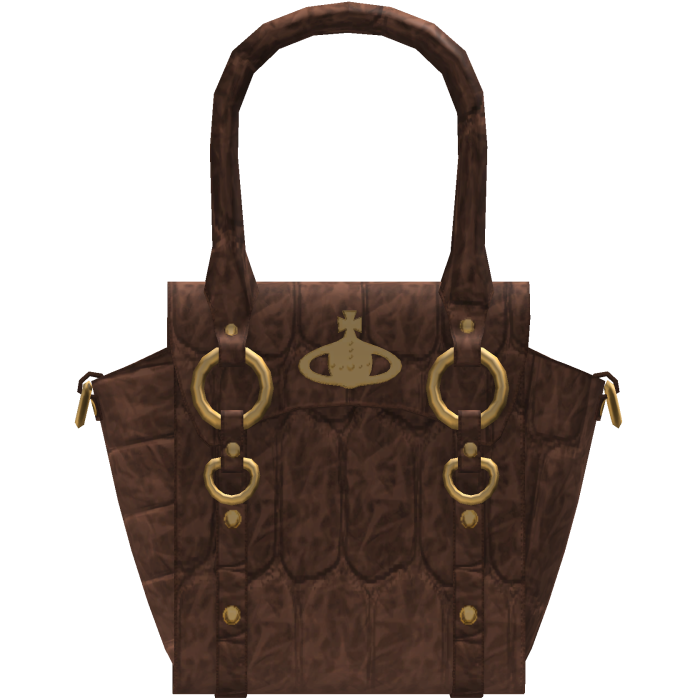 Brown Vivienne Westwood Baddie Purse Bag