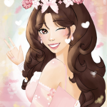 Grace's pink lovely bows