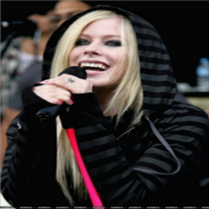Avril LAvigne and hoodie Roblox decal