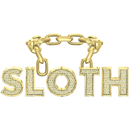 Sloth Gold Chain Roblox item