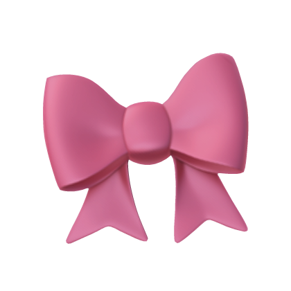 I'm Just a Girl Emoji Bow Roblox item