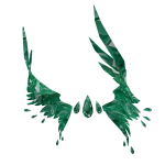 Angel Teardrop Crystal Crest of Jade