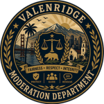 Valenridge Moderation Department