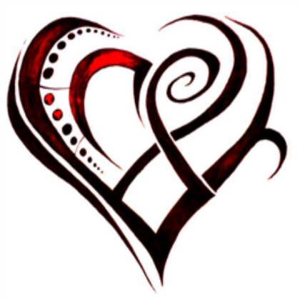 tribal heart. Roblox decal