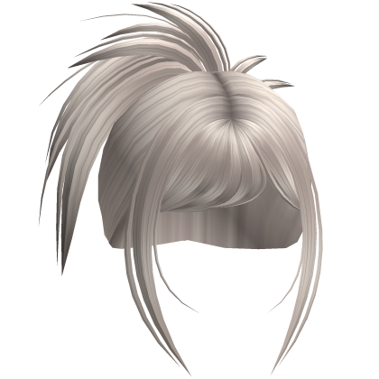 Cute Y2K Spikey Bun (Platinum Blonde) Roblox item