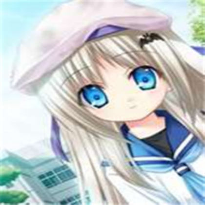 Anime blonde girl Roblox decal