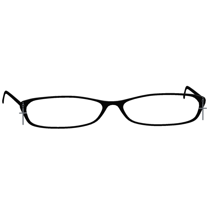Y2K Cross Glasses