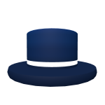Special Navy Blue Tophat of Commandos