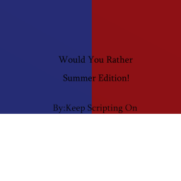 Would You Rather(Zombie Map)