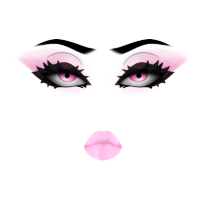 (🌹) Bubblegum Pink Makeup Roblox decal