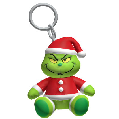 Cute Grinch Keychain Christmas