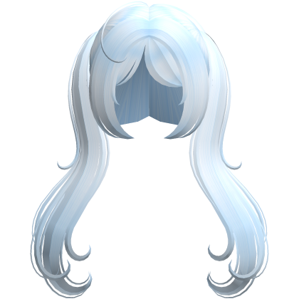 Magical Wispy Kawaii Pigtails in Baby Blue Roblox item