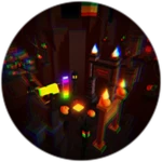 Frightened Roblox badge thumbnail