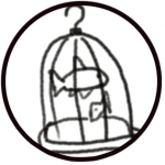 fish in a birdcage