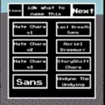 UNDERTALE SCRIPTS (hate chara v1 finally removed!!