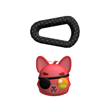 Cute Foxy fox Animatronic Hairclips FNAF