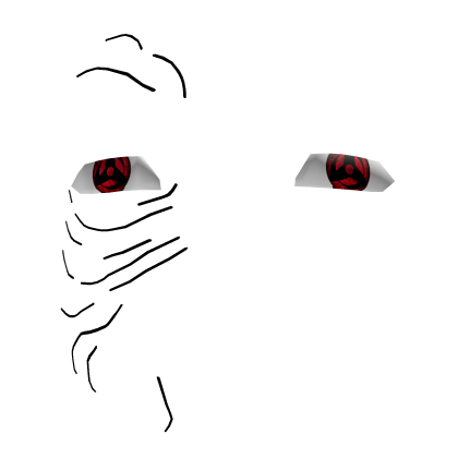 Obito's Mangekyou Sharingan v2 (for man face) Roblox item