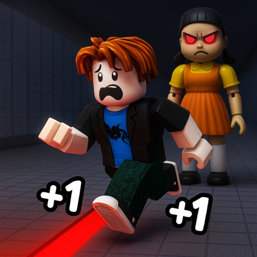 +1 Speed Squid Escape🦑 official Roblox game thumbnail