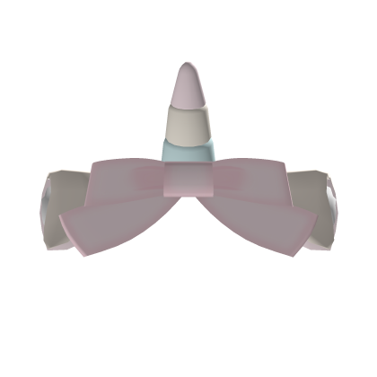 cutecore unicorn horn kitty bow beige