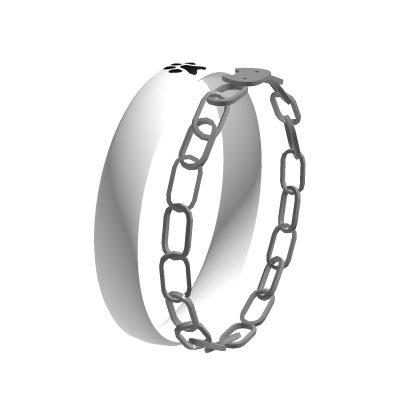White & Silver Chain Bracelets