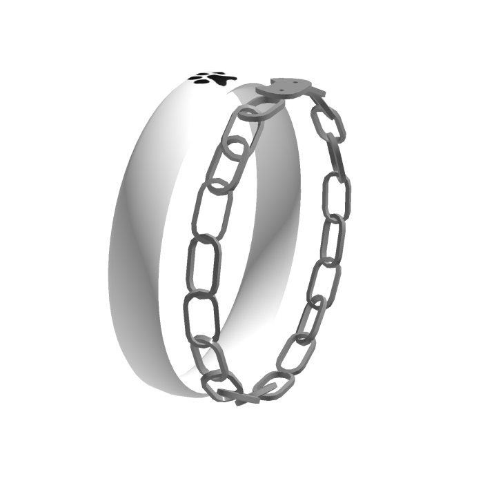 White & Silver Chain Bracelets