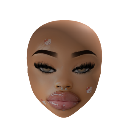Baddie makeup 3D mesh Roblox item