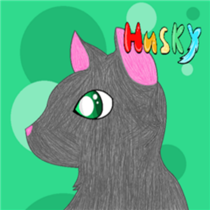 Cat in a background Roblox decal