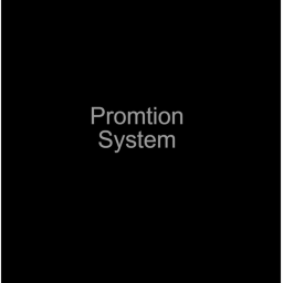 Promtion system.