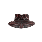 Red Futuristic Fedora