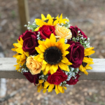 Sunflower & Roses